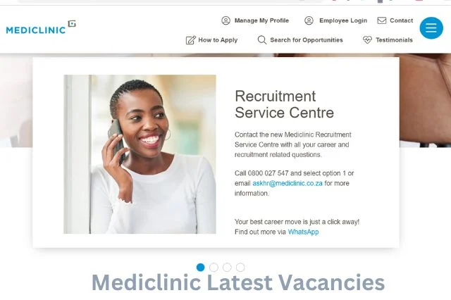 Explore Mediclinic Careers: Vacancies, Requirements, and Application Guide