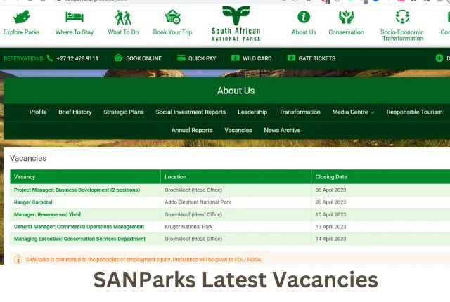 Understanding the Science Liaison Officer Role at SANParks