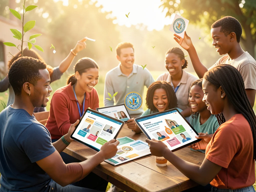 South African youth exploring government internship opportunities for 2026/2027.