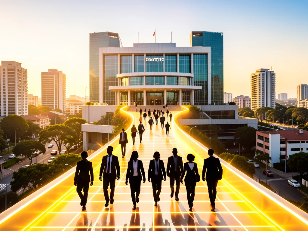 Gauteng Treasury internship program pathway to public service.
