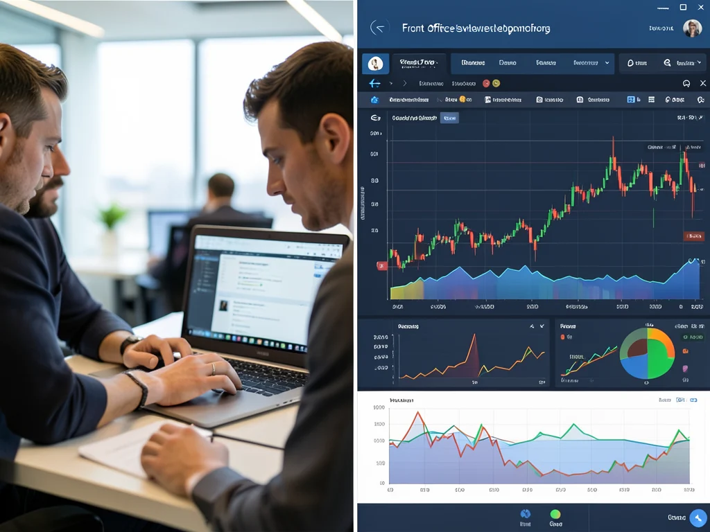 Software development and financial data visualization dashboard.