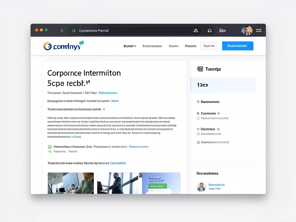 Screenshot of an online job application portal for a corporate internship.