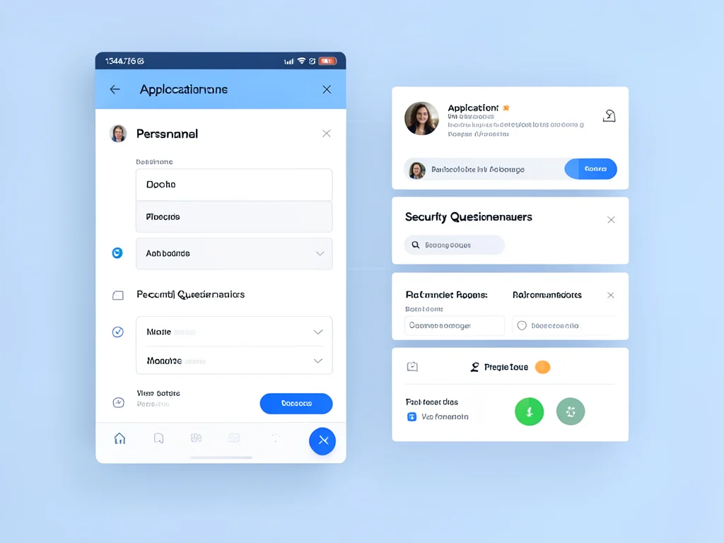 Digital interface for intelligence analyst job applications and vetting.