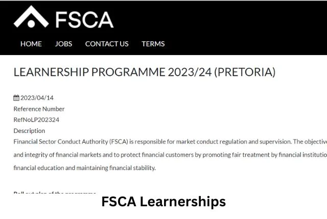 FSCA Learnership Programme: Your Guide to Starting a Career in Finance
